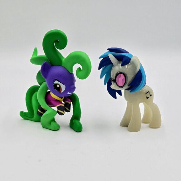 Funko Mystery Minis My Little Pony Power Ponies Mane-iac Figure & DJ Pon-3 Figur - Picture 2 of 11